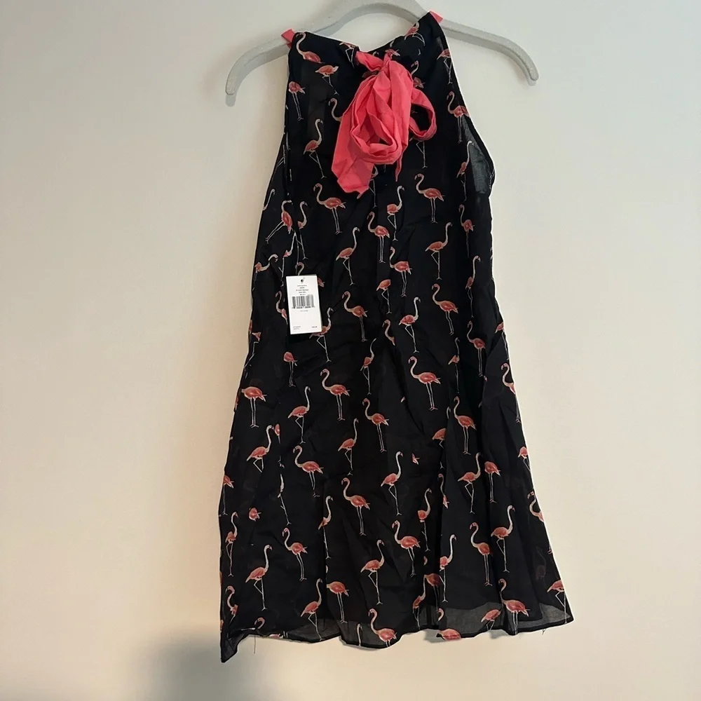 Kate Spade Playa Flamingo Swimsuit Cover Up XS/S - Picture 4 of 7